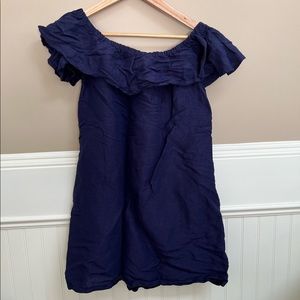 Tommy Bahama Linen Blend Off the Shoulder Dress - Small